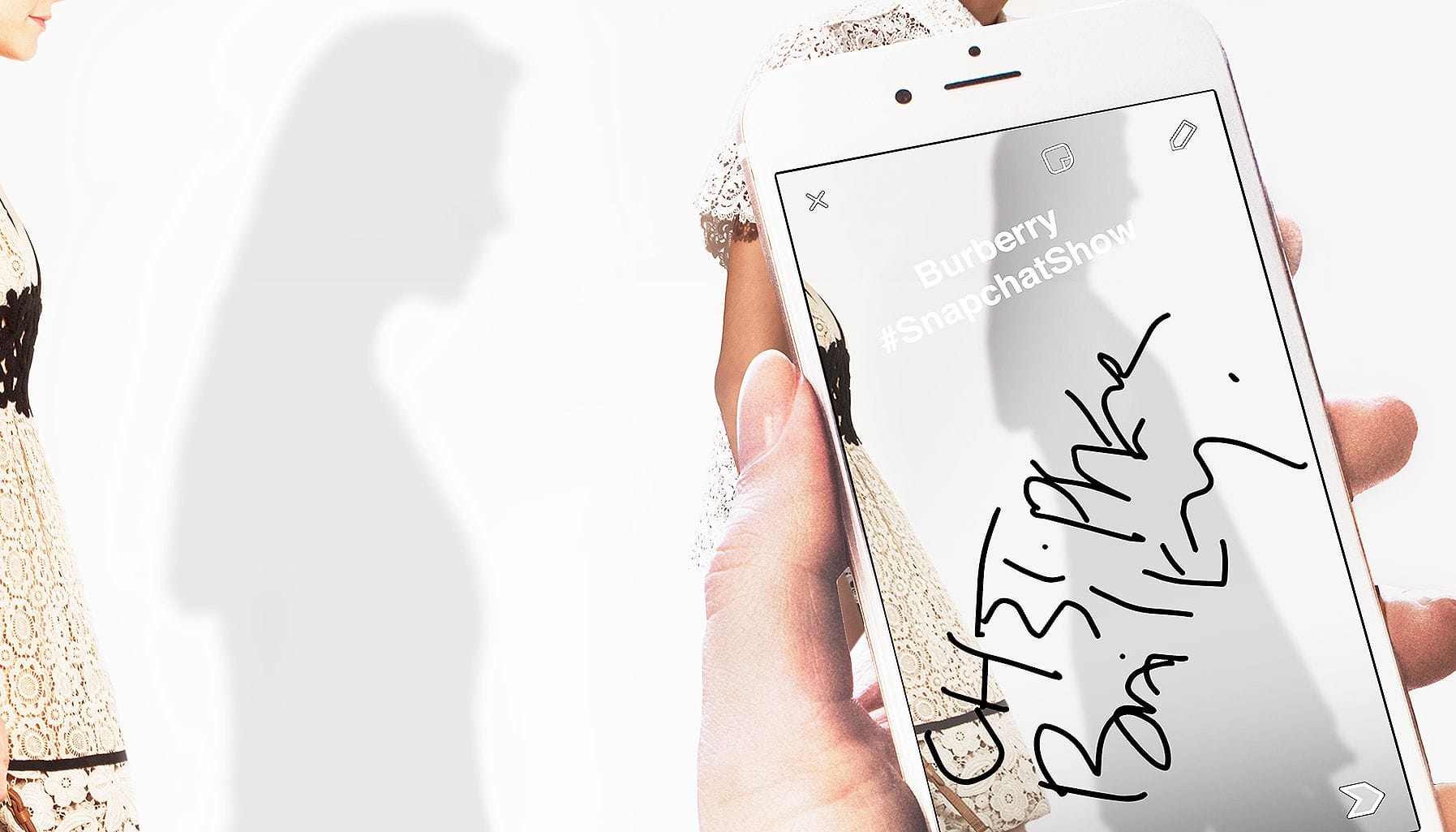 Burberry gets on Snapchat