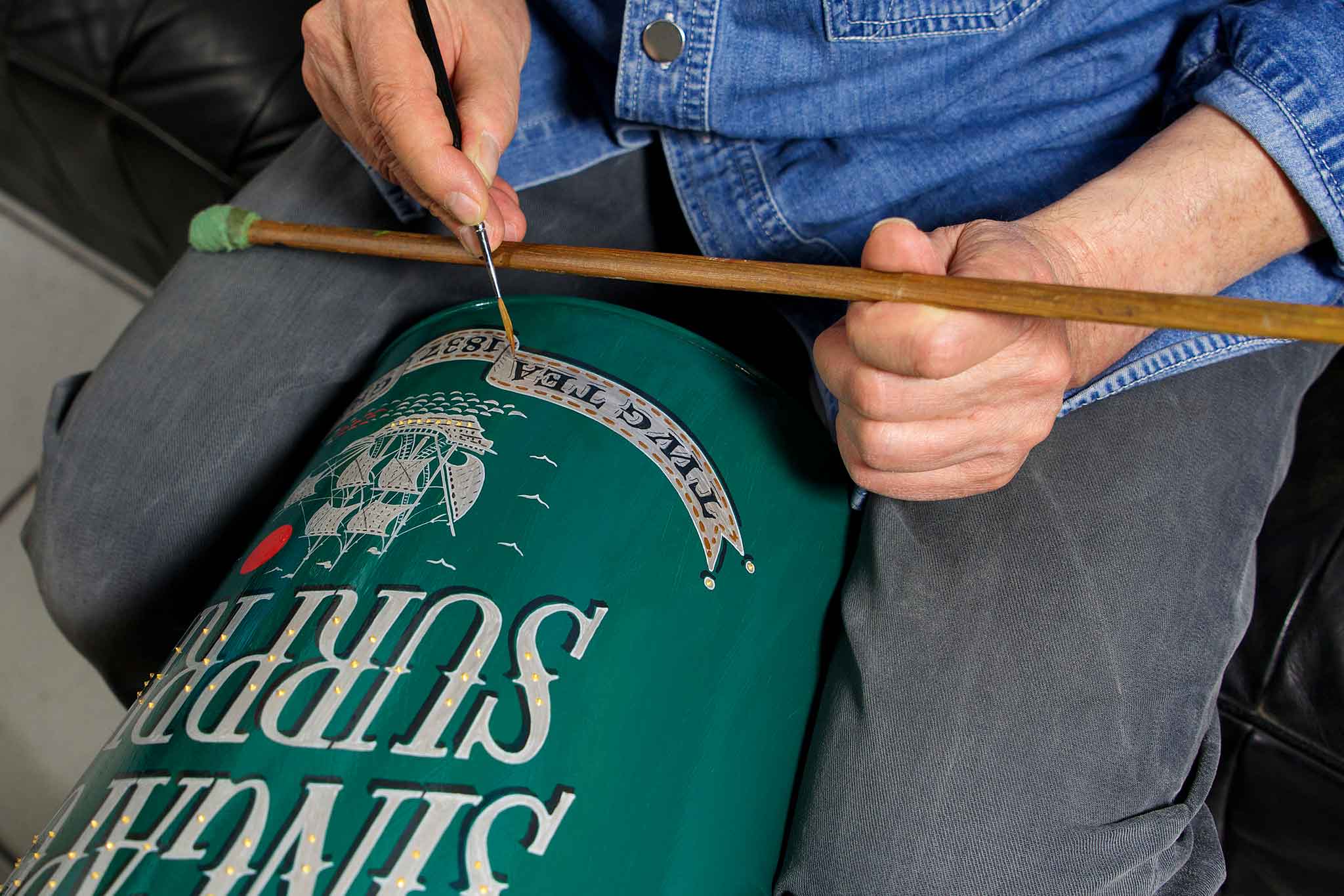 A unique TWG Tea handpainted masterpiece and signature tea tasting session