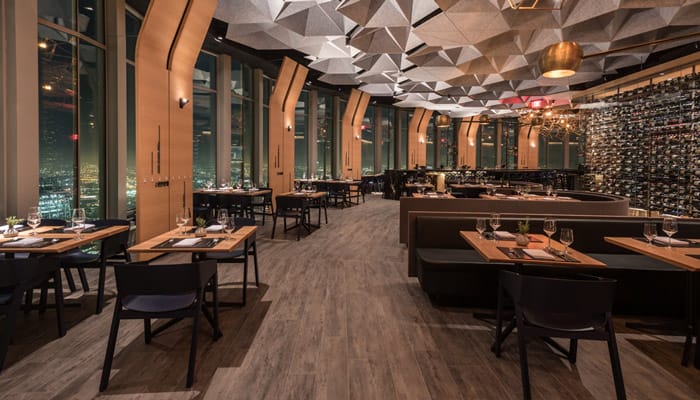 71Above restaurant, Los Angeles