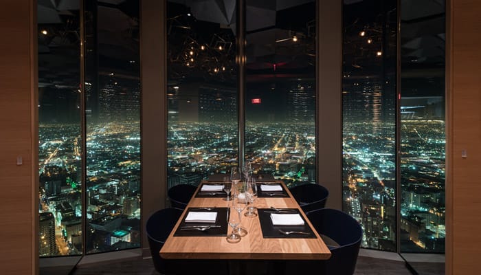 71Above restaurant, Los Angeles