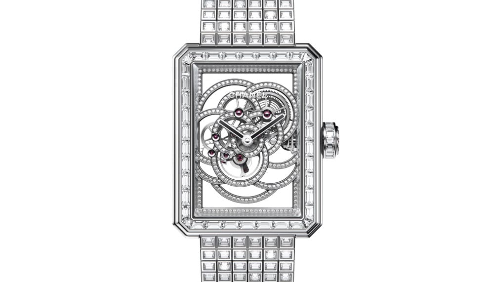 Chanel Premiere Camelia Skeleton