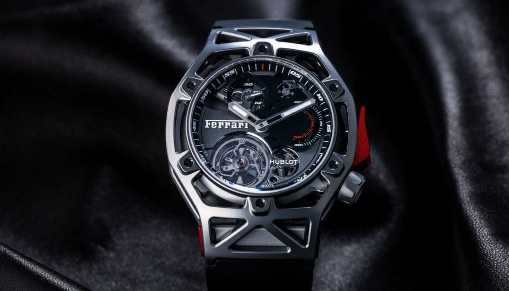 Hublot Techframe Ferrari Tourbillon Chronograph