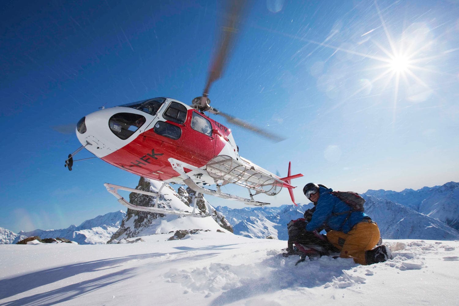Heli-ski