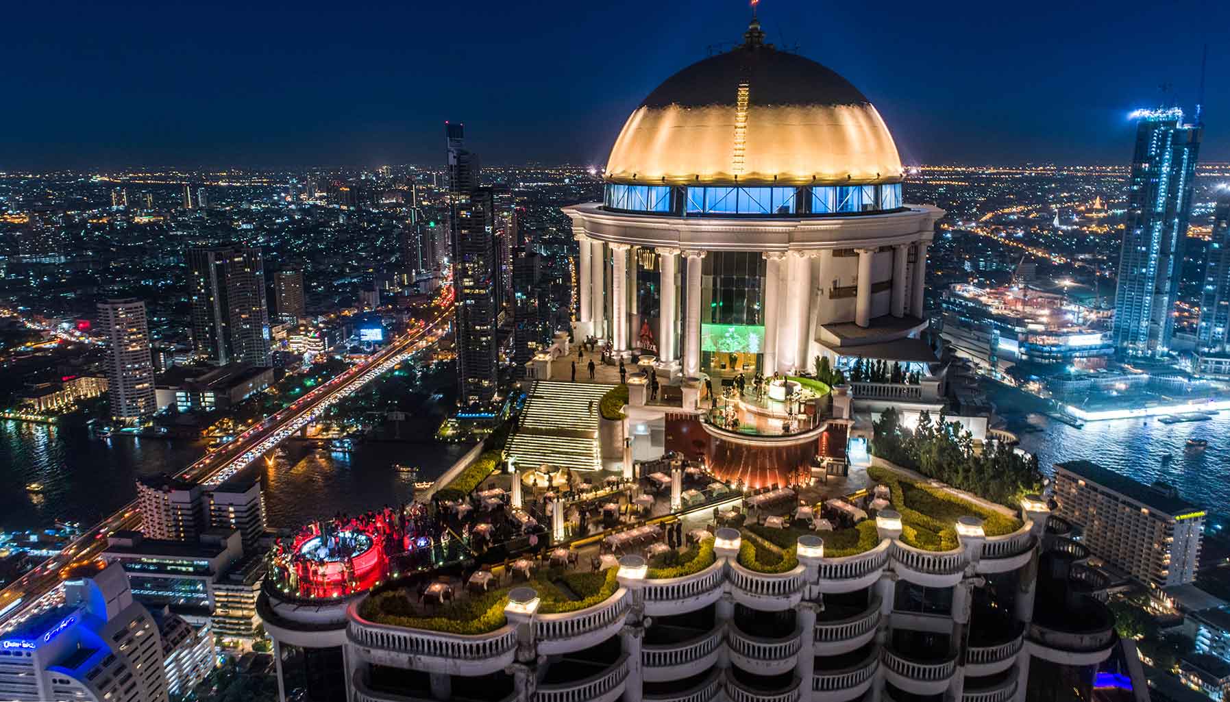 Mezzaluna Bangkok, The Dome, Lebua