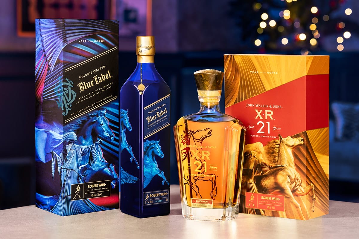 Johnnie Walker Blue Label x Robert Wun For Year Of The Horse