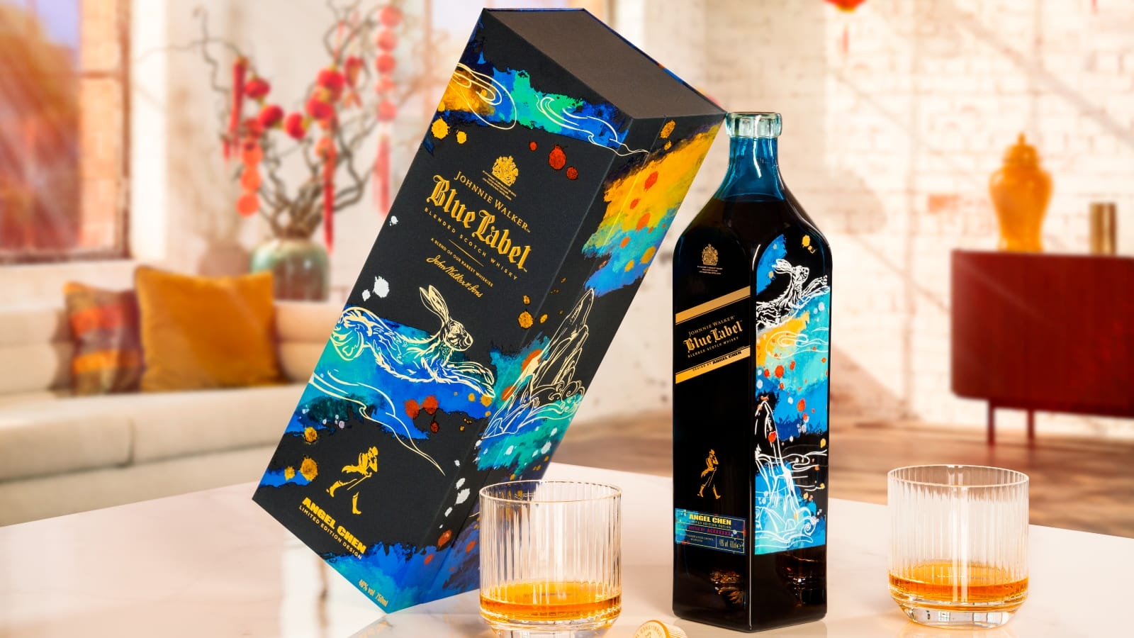 とうま 商品 Johnnie Walker セット Johnnie Walker And Designer Angel Chen Collaborate On A