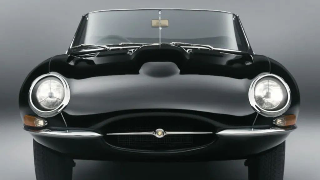 The Jaguar Classic E-Type Commemorative in Opal Black
