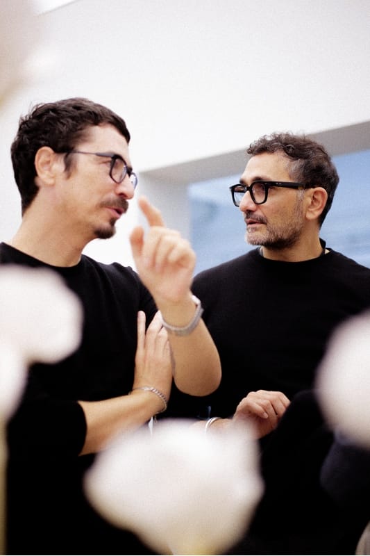 Cyril Teste and Francis Kurkdjian.