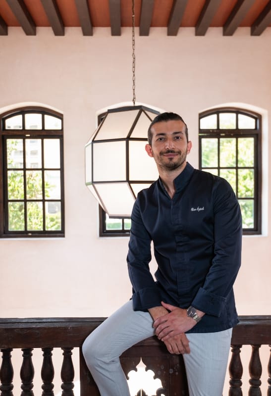 Okan Öztürk, Executive Chef of Terra.