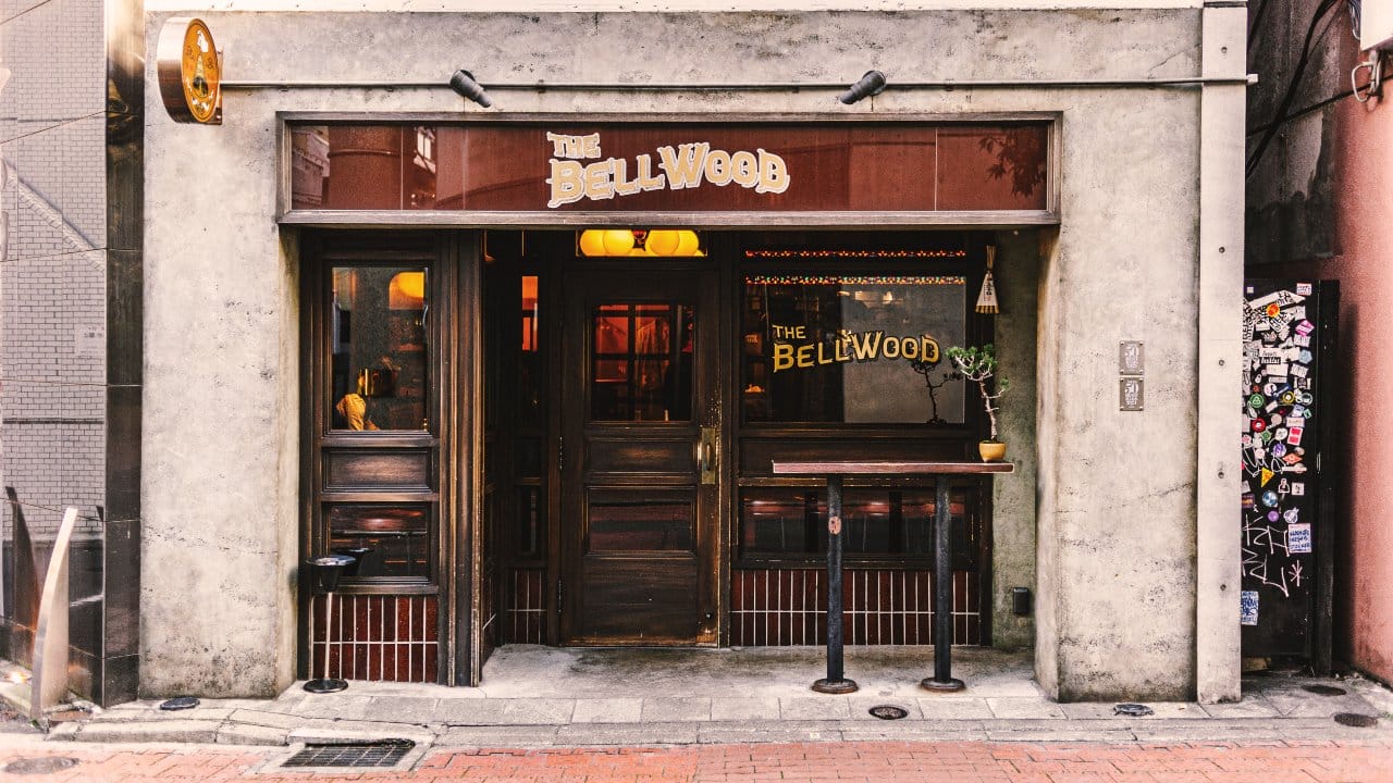 The Bellwood bar in Shibuya.