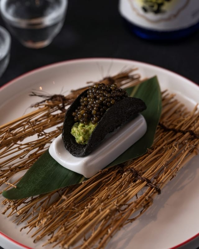 Nori Taco with Caviar