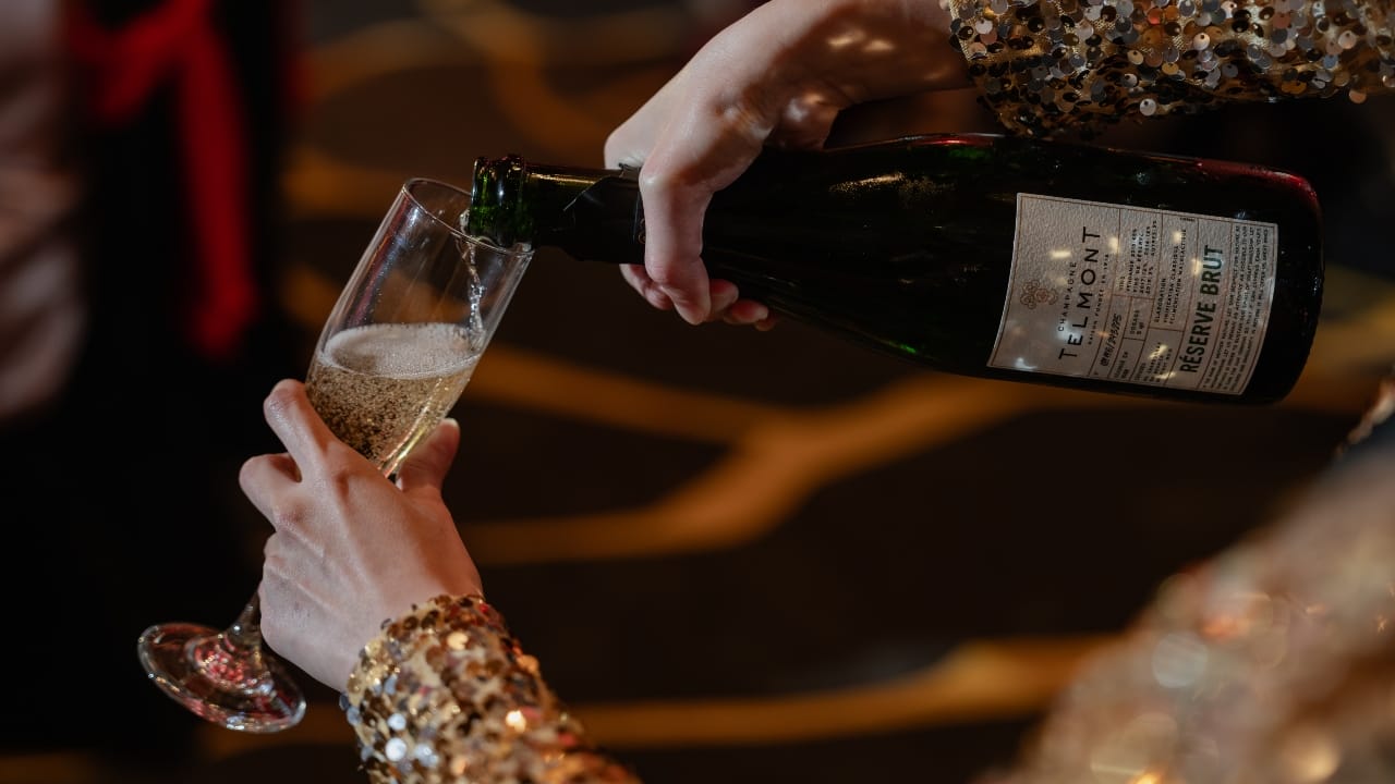 Champagne Telmont provided the bubbly libation for the evening.