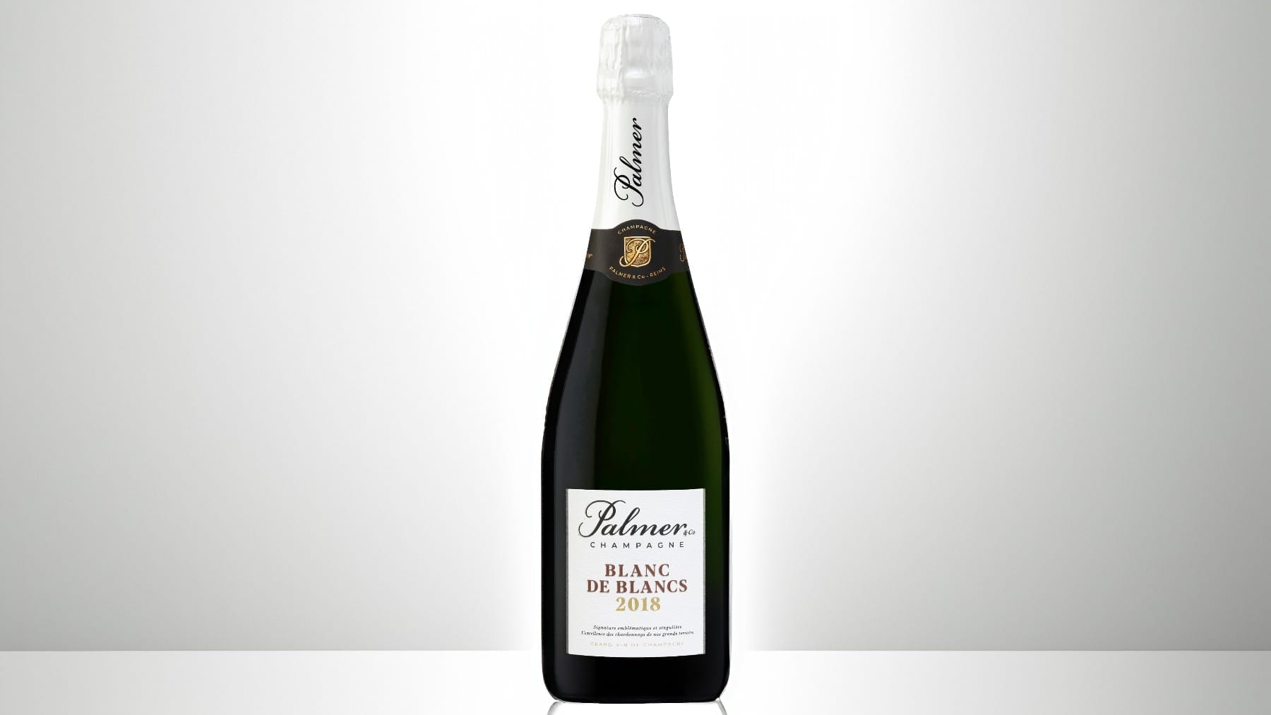 Palmer Blanc de Blancs 2018 vintage.