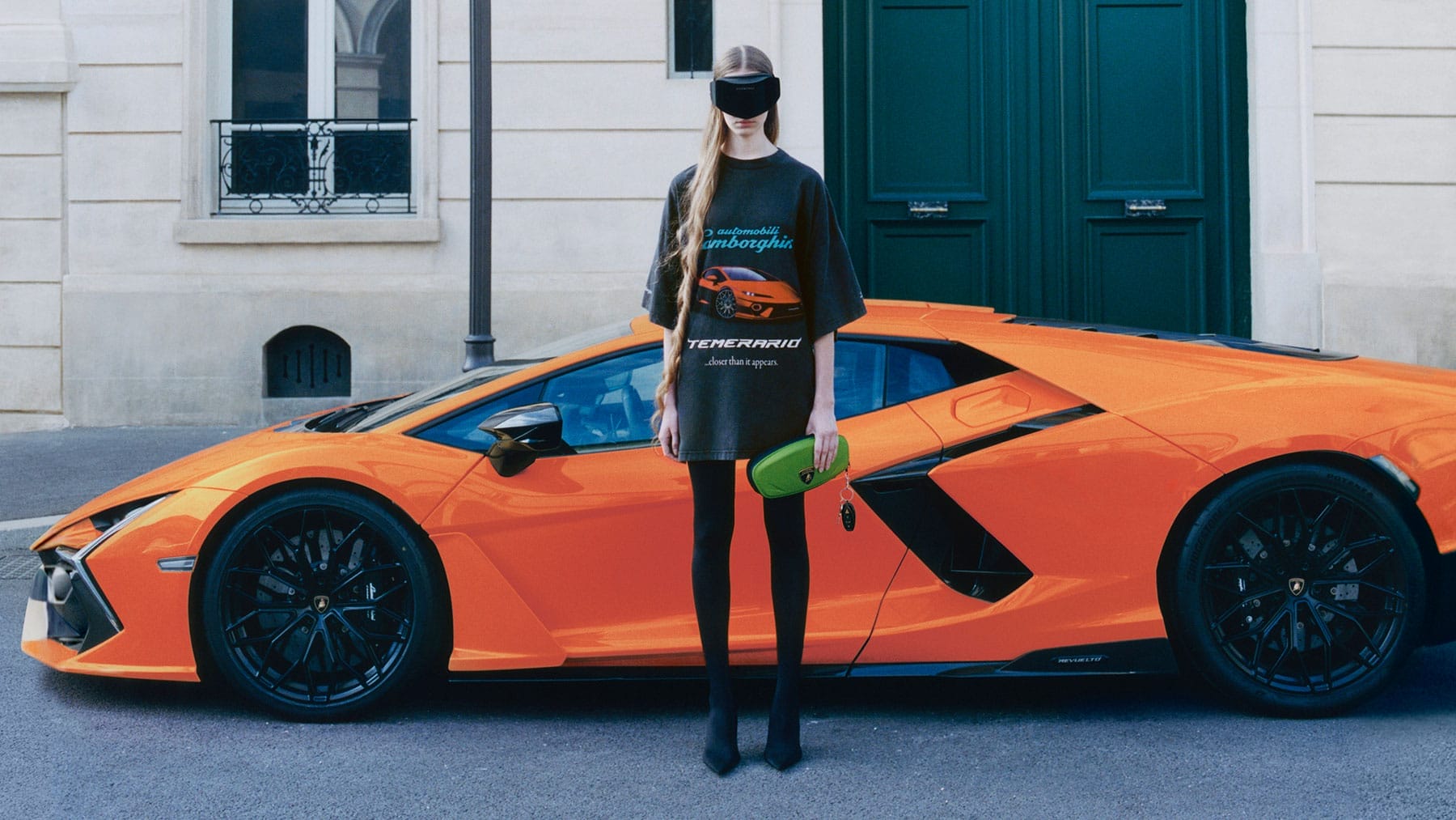 Balenciaga And Automobili Lamborghini's New Edgy Collection